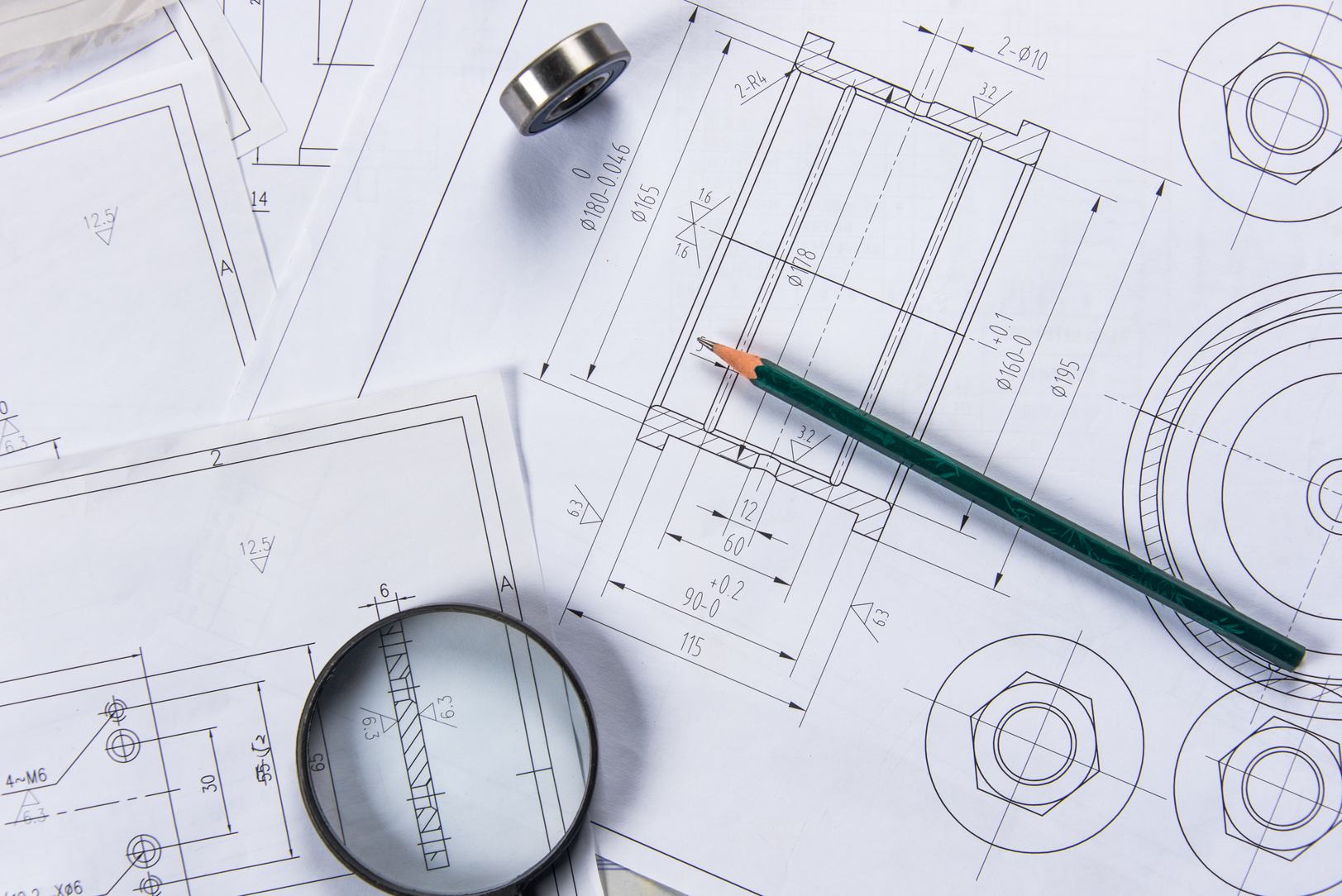 Technical engineering photography representative of Engineering Data Studio